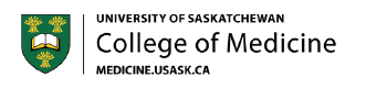 Logo for the University of Saskatchewan, College of Medicine